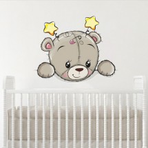 Teddy bear with stars