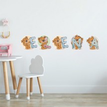 Teddy letters