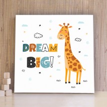 Dream Big giraffe