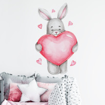 Bunnie and heart