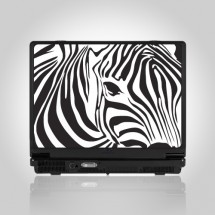 Stickers Skin for laptop Zebra