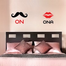 Mustache and Lips
