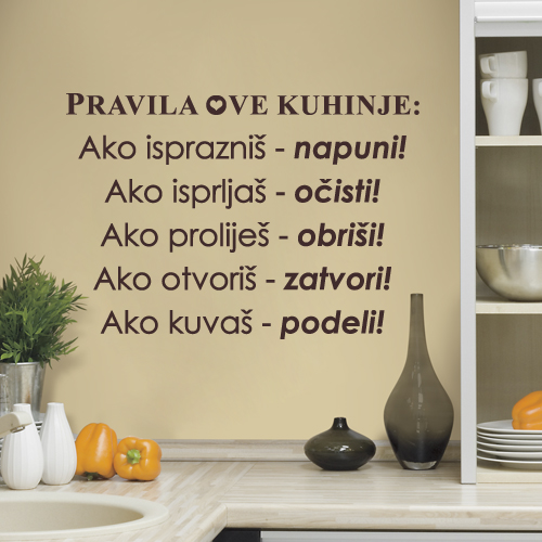 Pravila kuhinje