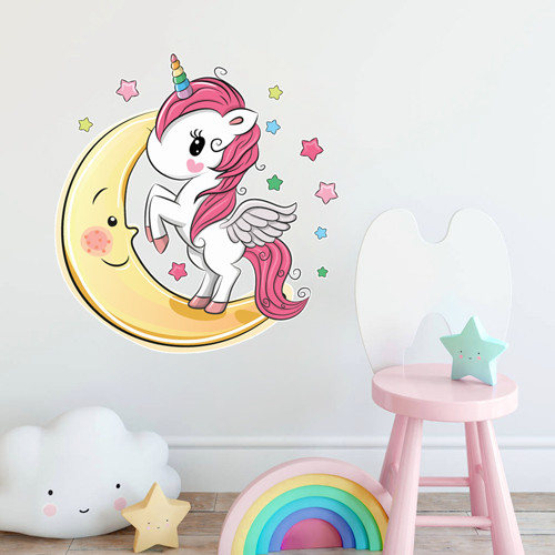 Unicorn on the Moon