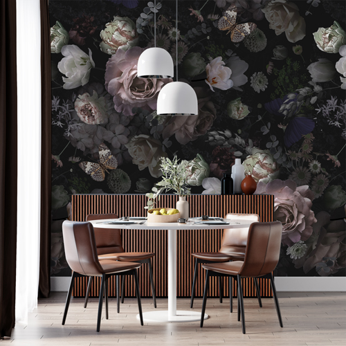 Wallpaper Floral vintage