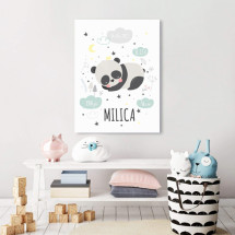 Baby calendar panda