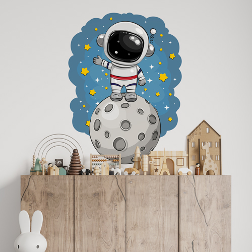 Cute astronaut