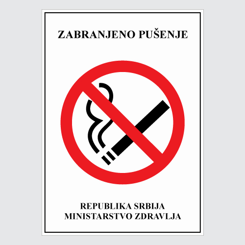 Stickers No smoking