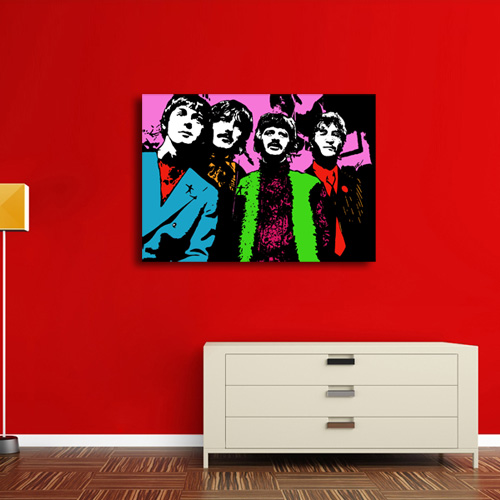 Pop art The Beatles